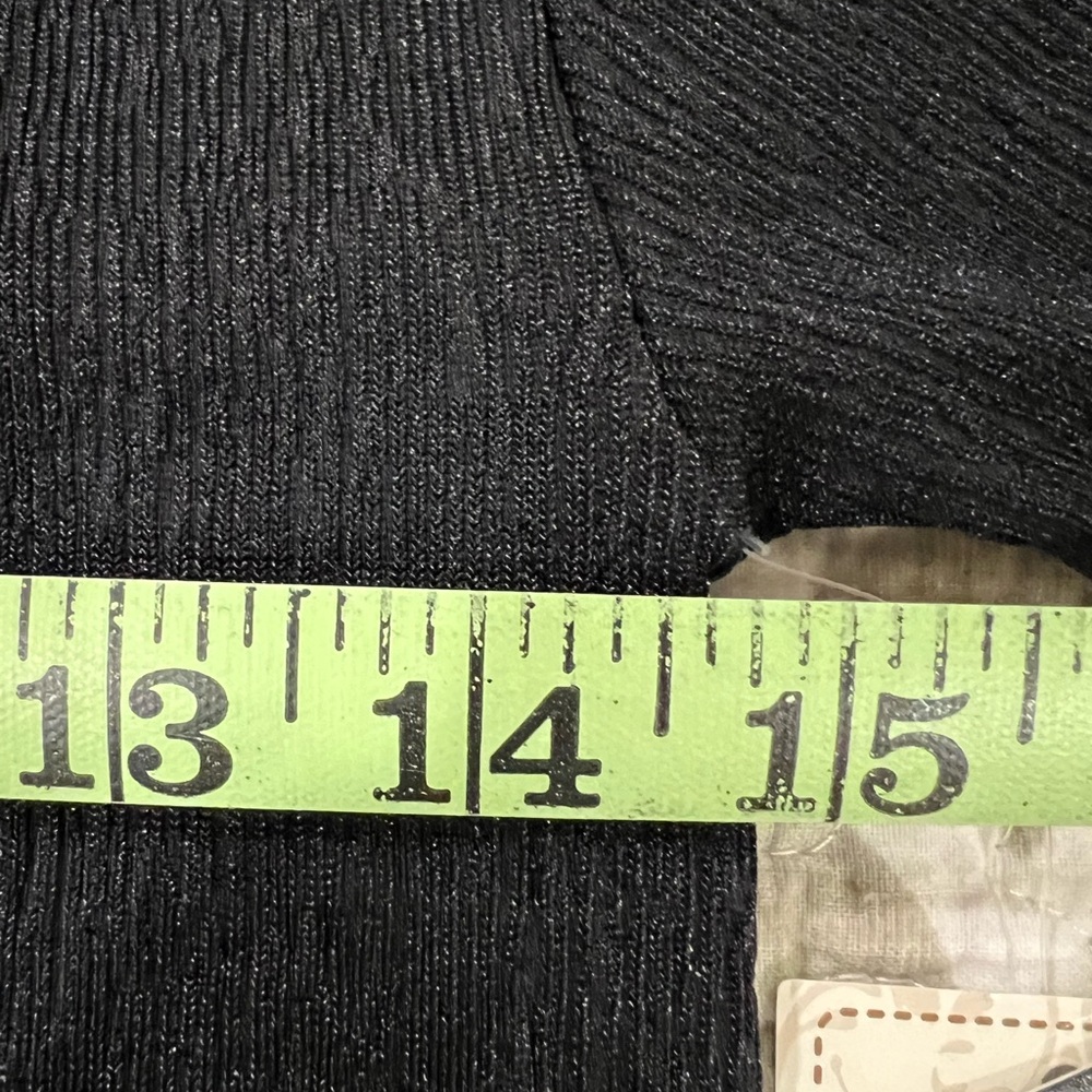 French Laundry Black Short Sleeve Top - Picture 7 of 7